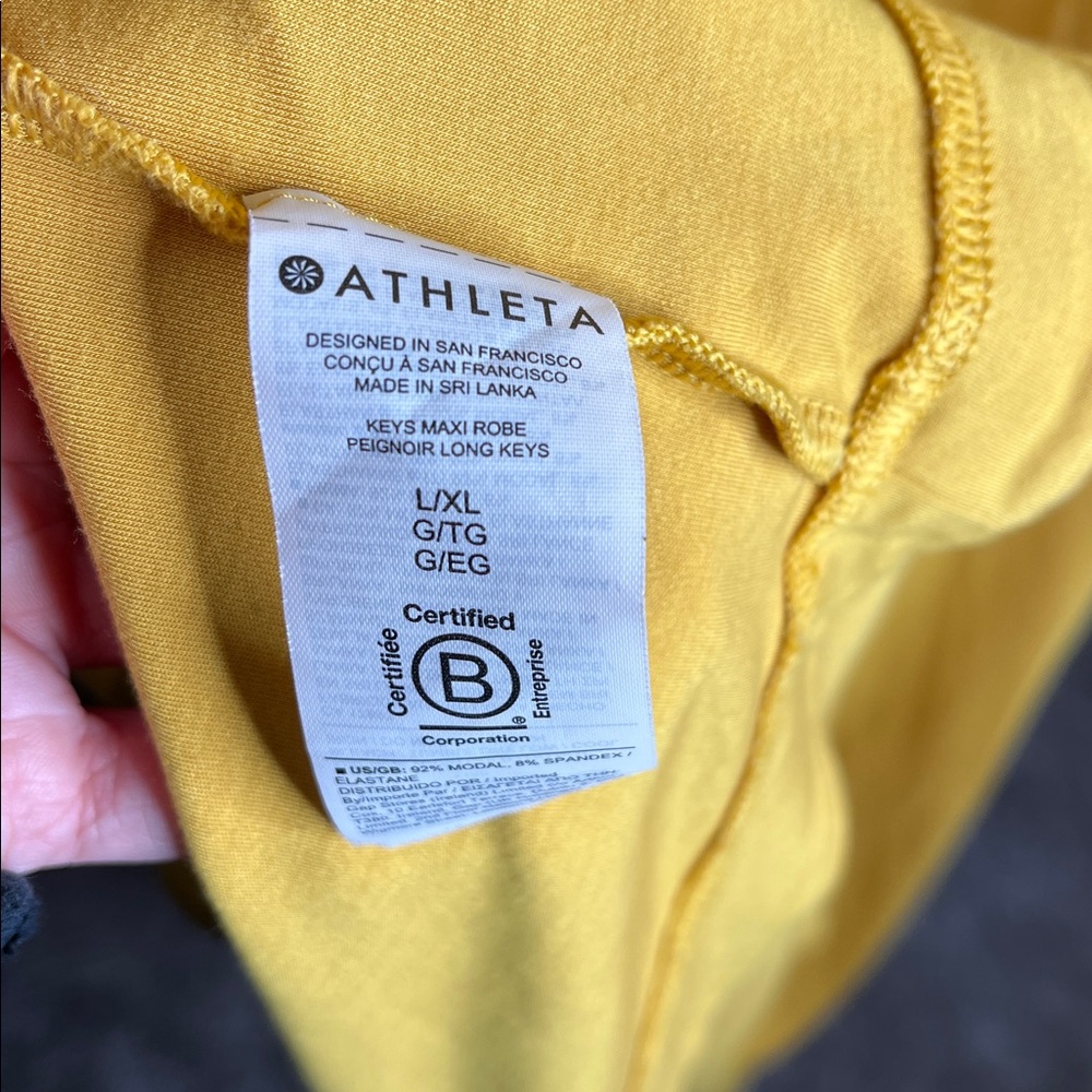 Athleta x Alicia keys maxi robe - Picture 10 of 11